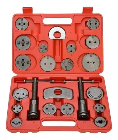 Kit Compresor Extractor Prensa Caliper Freno Auto 22 Pzs Eurotech