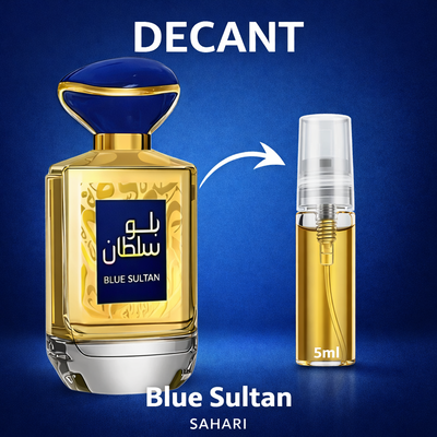 Decant Perfume Sahari Blue Sultan - Eau de Parfum 5ml. (Unisex)