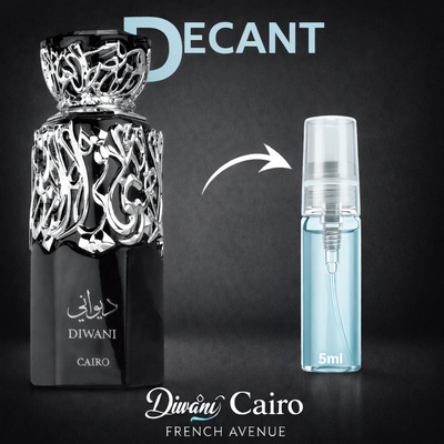 Decant French Avenue Diwani Cairo Eau de Parfum 5ml. Unisex