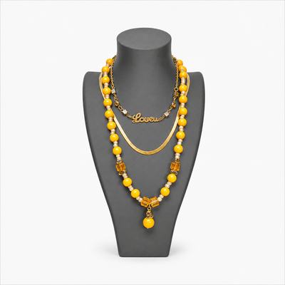 Set de 3 collares - Luz, color & elegancia