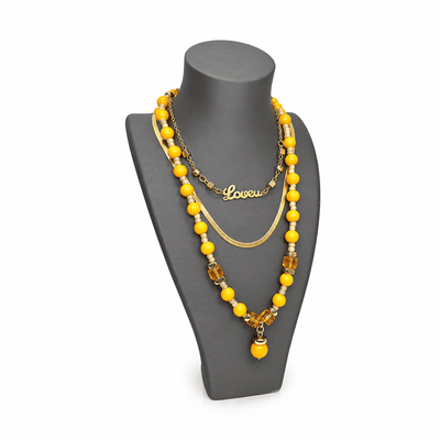 Set de 3 collares - Luz, color & elegancia