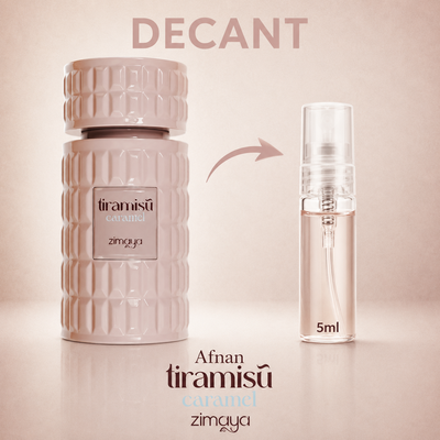 Decant Afnan Zimaya Tiramisu Caramel