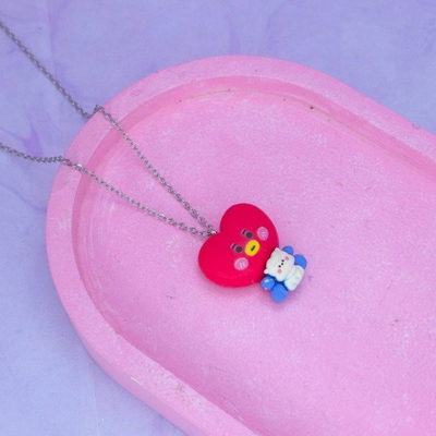 Collar Bts corazon AQ