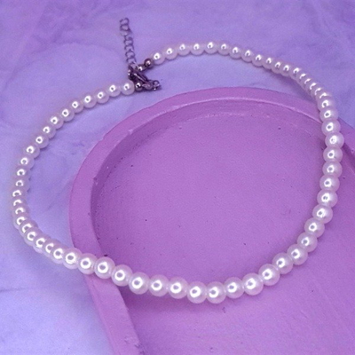Collar perlas 6mm JB