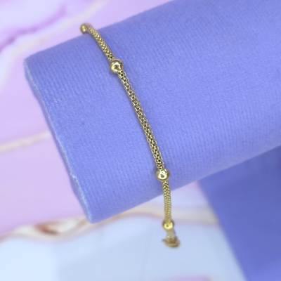 Pulsera red con bolitas AD