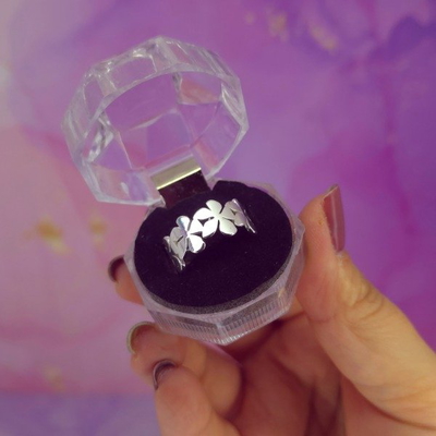 Anillo flores continuas AB