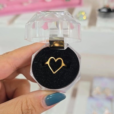 Anillo corazon simple AD