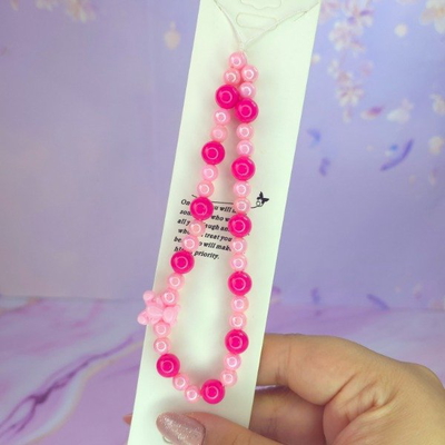Strap Oso rosa bebe
