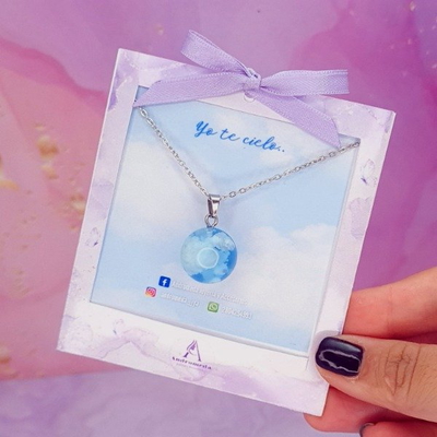 Collar cielito celeste AQ