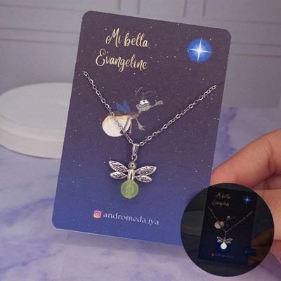 Collar Evangeline luminoso AQ
