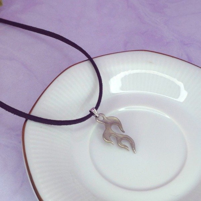 Choker llama negro JB