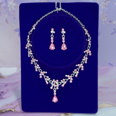 Conjunto fiesta stras rosa 2