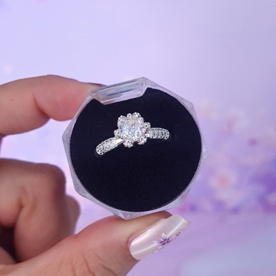 Anillo maffie Circonia y Micropave PL