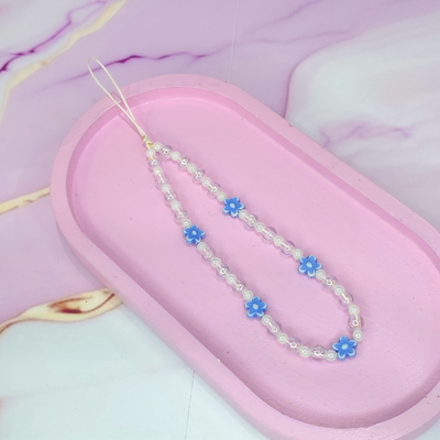 Strap flores azules