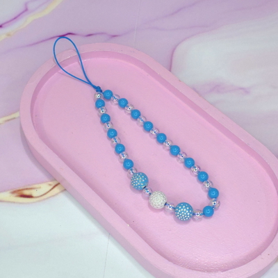 Strap Bool celeste y blanco 