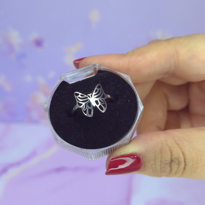 Anillos Mariposa calada AQ