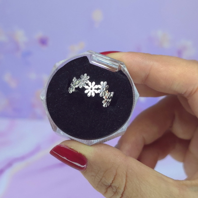 Anillo margaritas AB