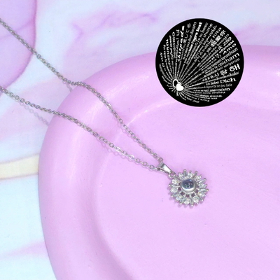 Collar TE AMO en 1000 idiomas m1 AQ