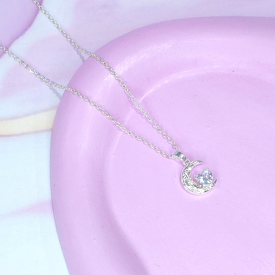 Collar Luna c/corazon AB 