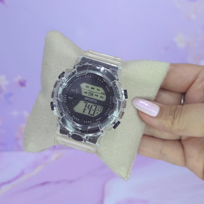 Reloj Digital Moi Negro