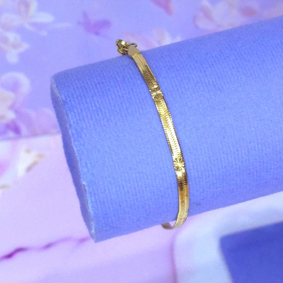 Pulsera Clapton con estrellas AD