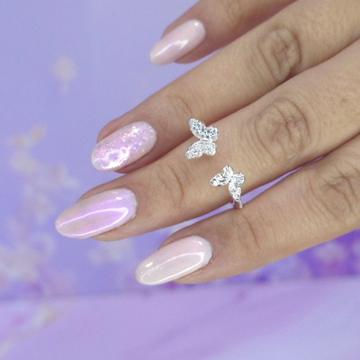 Anillo Mariposa Doble m1 PL