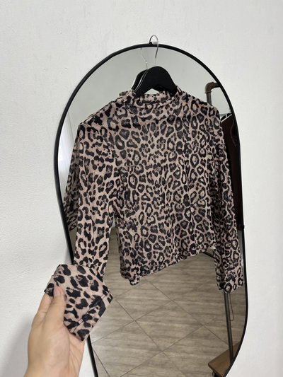 Polera tul print