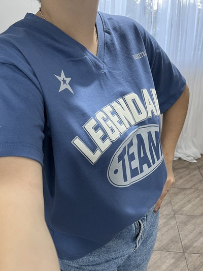 Remera Legandary azul 