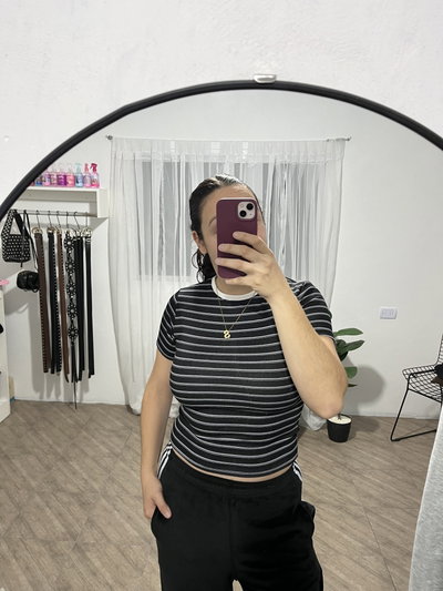 Remera Ray negro