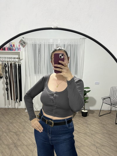 Camiseta Jael gris