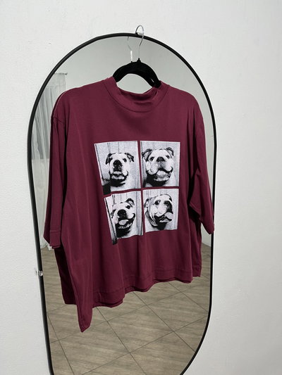 Remera Bull bordo