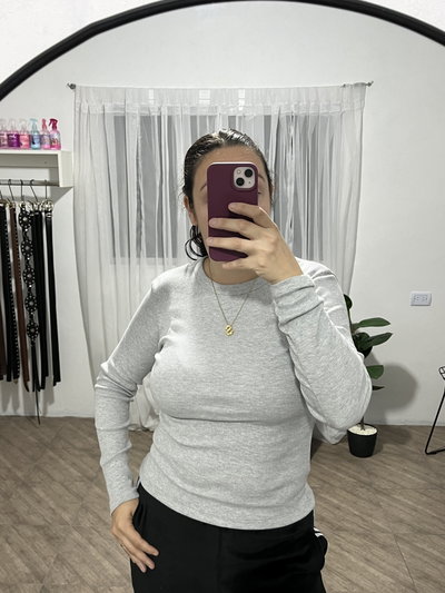 Camiseta Ela gris 