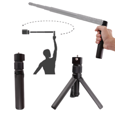 Mini Tripode Giratorio Bullet Time Para Insta360 X3 X4 X5