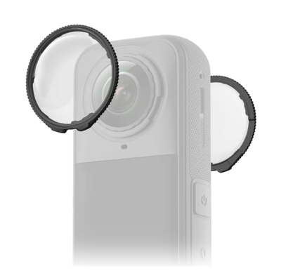 Protectores de Lentes Removibles para Insta360 X5 - Vidrio Templado