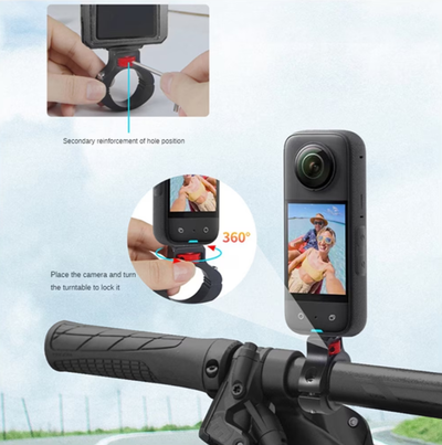 Soporte Fijo a Caño para Gopro/insta360