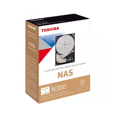 HDD 20TB TOSHIBA N300 NAS CMR 7200RPM 1024MB