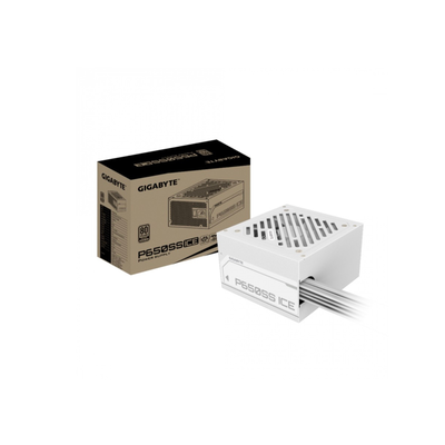FUENTE GAMER GIGABYTE 650W ICE 80 PLUS SILVER ATX 3.0 WHITE