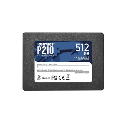 DISCO SSD PATRIOT P210 SOLID 512GB SATA3 PE000718