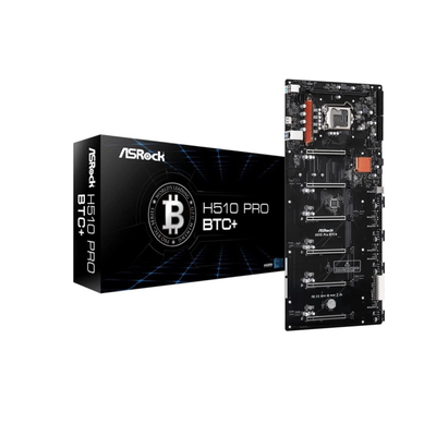 MOTHER ASROCK (LGA1200) H510 PRO BTC+ MINERIA PCI-Ex6