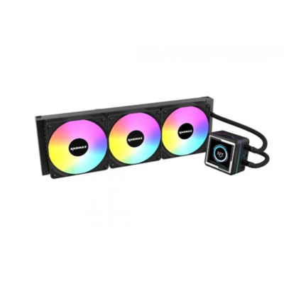 WATER COOLER CPU RAIDMAX LM360 RGB LCD DISPLAY BLACK