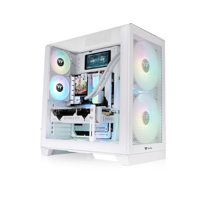 GABINETE THERMALTAKE VIEW 390 AIR SNOW WHITE TEMPERED GLASS