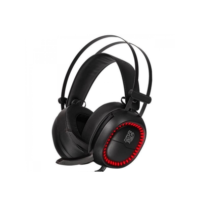 AURICULARES TT ESPORTS HT/SHOCK PRO RGB 7.1 DIGITAL BLACK FULL SIZE RGB COLOR LED