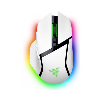 MOUSE GAMER RAZER BASILISK V3 PRO WHITE 35K HYPERSPEED WIRELESS