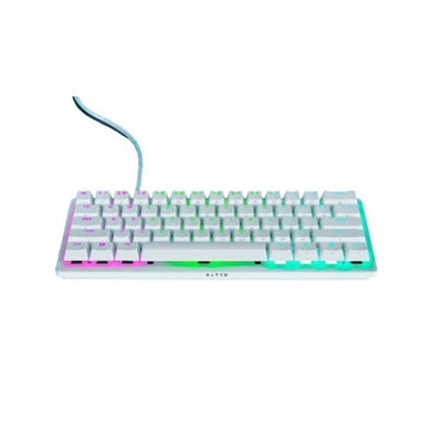 TECLADO GAMER RAZER HUNTSMAN V3 PRO MINI WHITE OPTICAL ANALOG US-EN