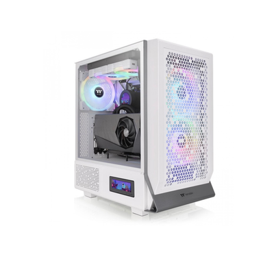 GABINETE THERMALTAKE CERES 300 TG ARGB SNOW WHITE TEMPERED GLASS