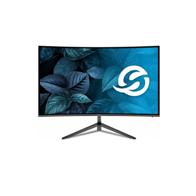 MONITOR SOLARMAX 23.8 100 HZ FRAMELESS CURVO SLIM FHD HDMI VGA