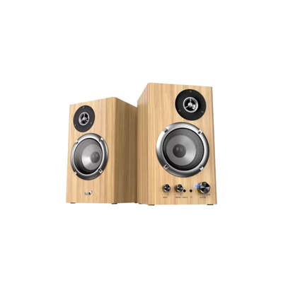 PARLANTE BLUETOOTH GENIUS SP-HF1812BT 50W PINE WOOD