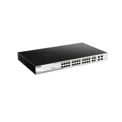 D-LINK SWITCH DGS-1210-28P 24 10/100/1000BASE-T POE 4 100/1000
