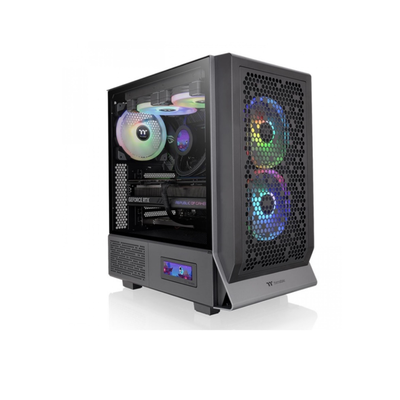 GABINETE THERMALTAKE CERES 300 TG ARGB BLACK TEMPERED GLASS