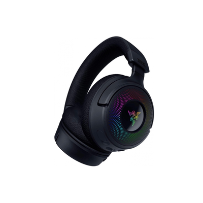 AURICULAR GAMER RAZER KRAKEN V4 BLACK HYPERSPEED WIRELESS +BT +USB THX